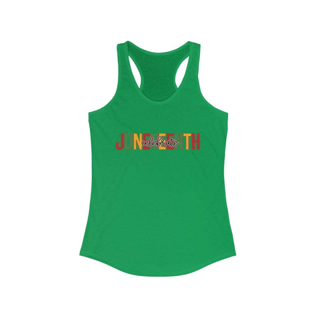 Juneteenth Racerback Tank
