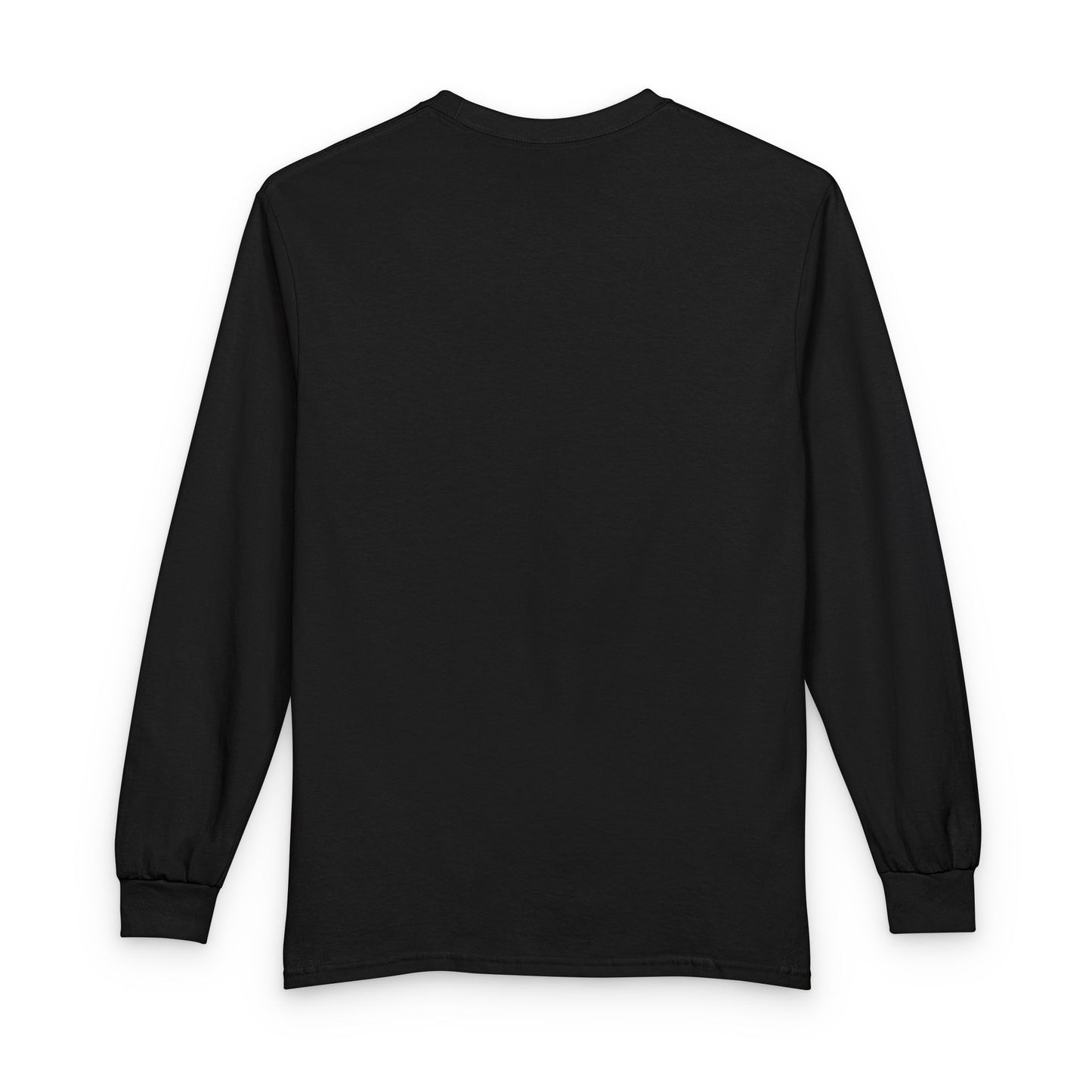 Long Sleeve T-Shirt — "Culture Recognition" Minimal Black Long Sleeve Tee