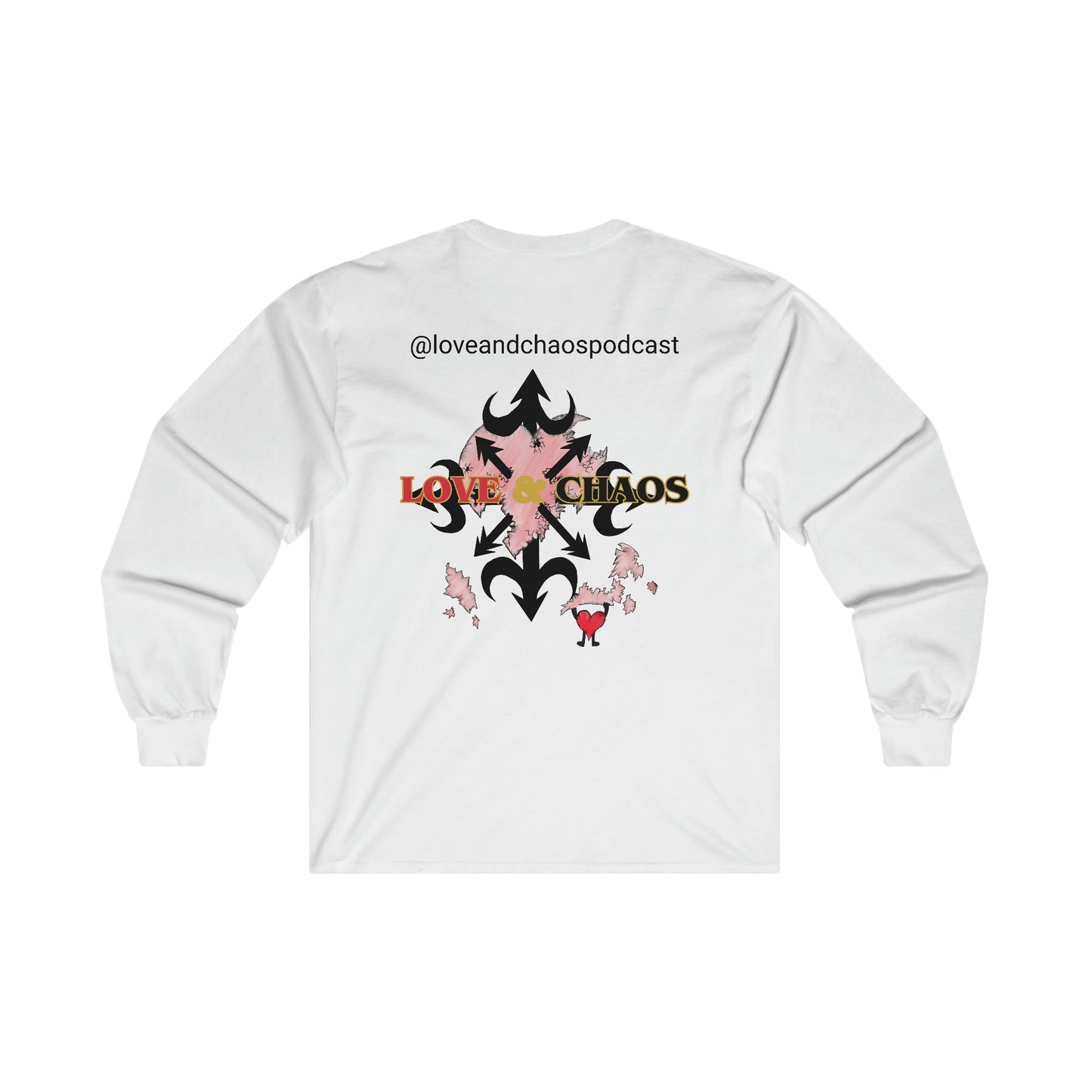 Love & Chaos Podcast Ultra Cotton Long Sleeve Tee