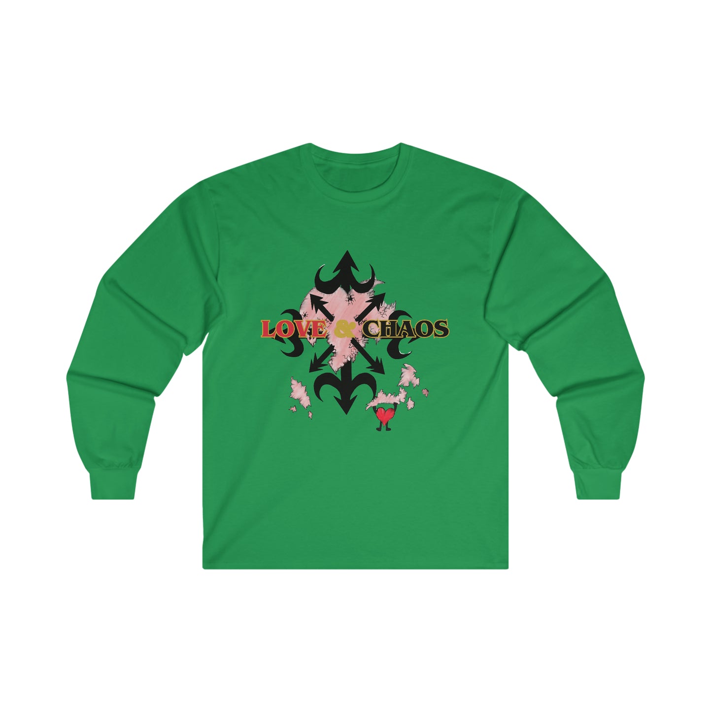 Love & Chaos Podcast Ultra Cotton Long Sleeve Tee