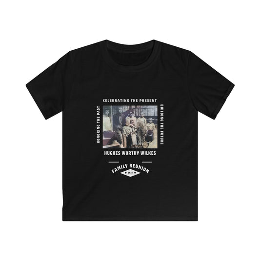 Kids Tee, Hughes, Worth, Wilkes Family Reunion 2025