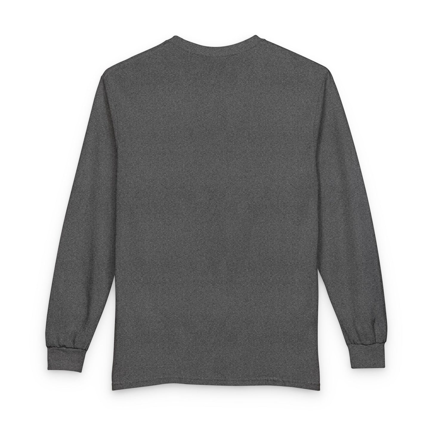 Long Sleeve T-Shirt — "Culture Recognition" Minimal Black Long Sleeve Tee