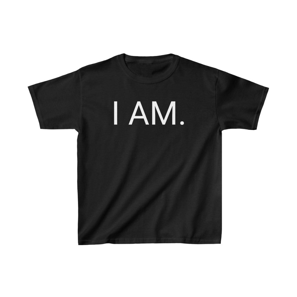 I AM . - Heavy cotton Kids Tee