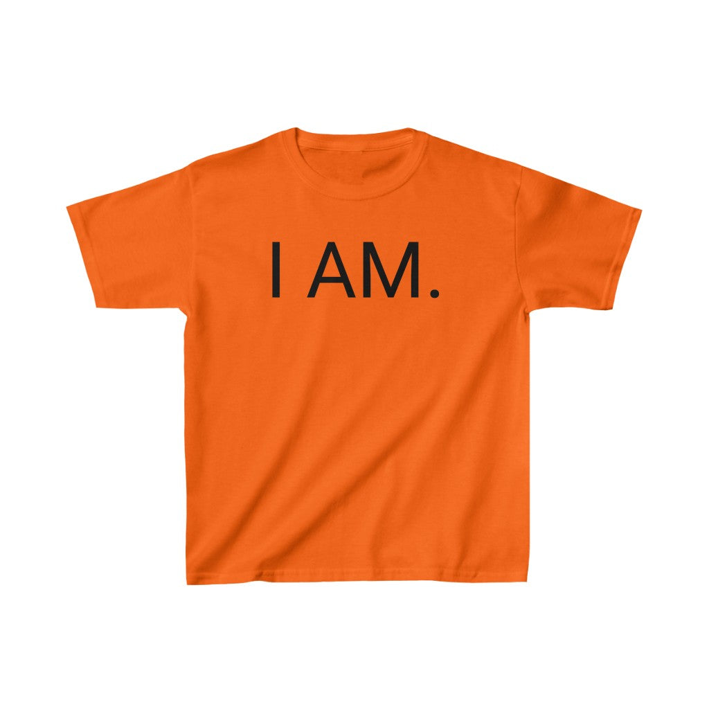 I AM . - Heavy cotton Kids Tee