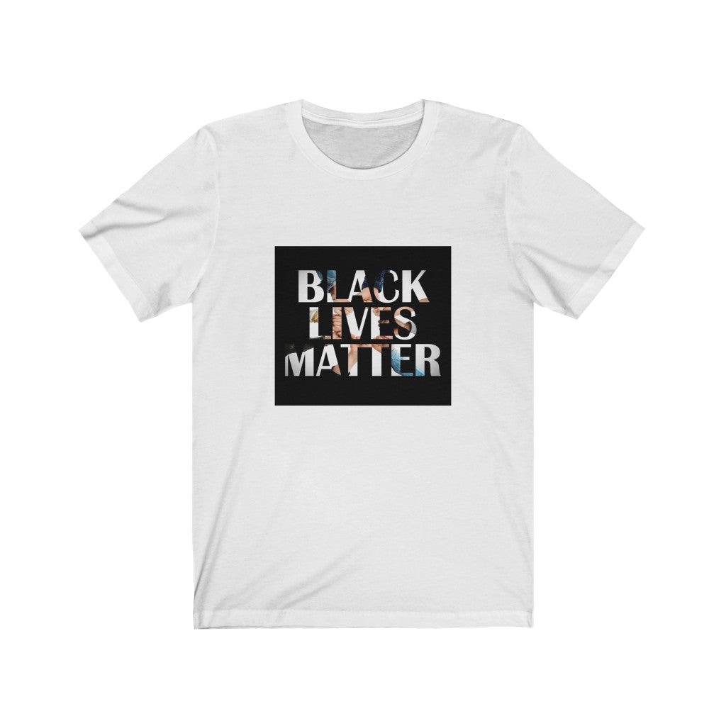 Black Lives Matter ( United We Stand) Unisex Jersey Short Sleeve Tee