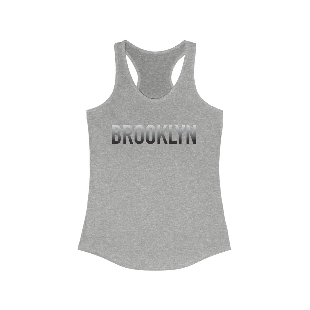 Brooklyn Ombre Black Racerback Tank - BeeCAUSE Item