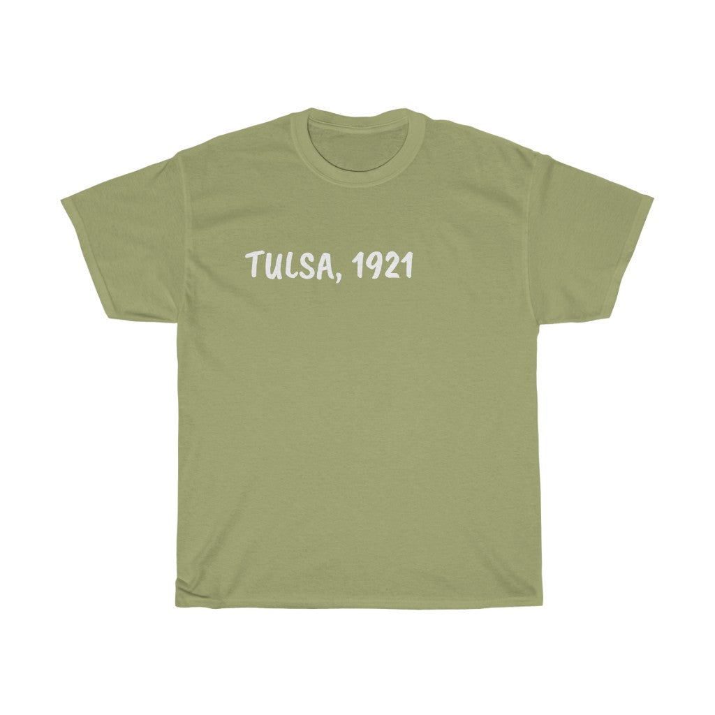 Tulsa 1921 Unisex Heavy Cotton Tee