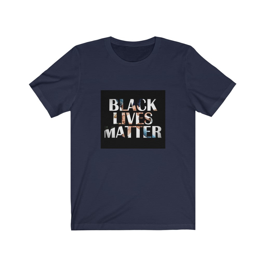 Black Lives Matter ( United We Stand) Unisex Jersey Short Sleeve Tee