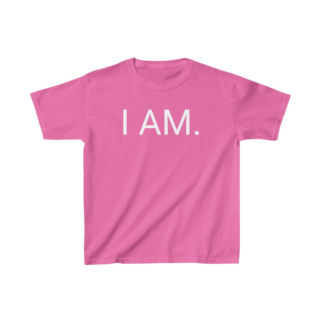 I AM . - Heavy cotton Kids Tee