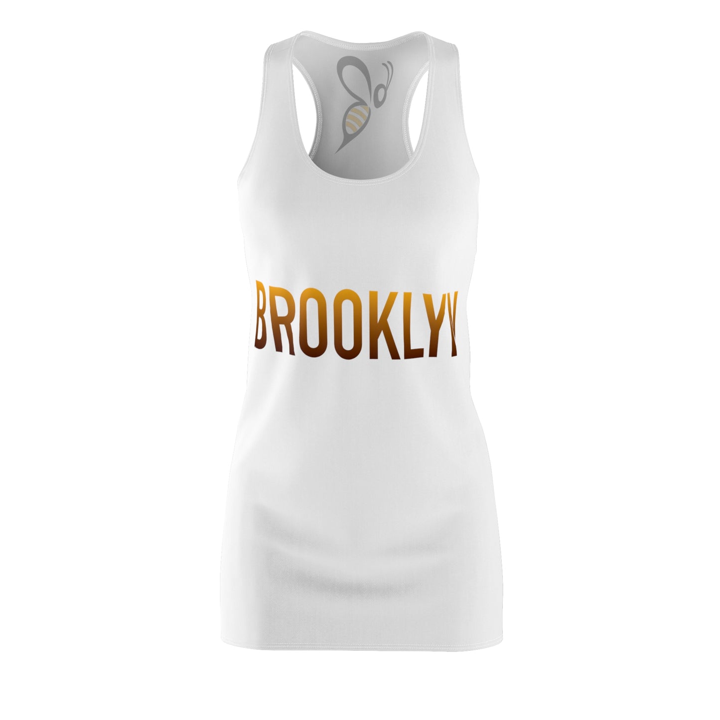Brooklyn Ombre Orange Racerback Dress