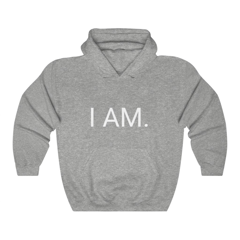 I AM. Unisex Heavy Blend™ Hooded Sweatshirt