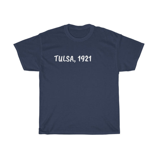 Tulsa 1921 Unisex Heavy Cotton Tee