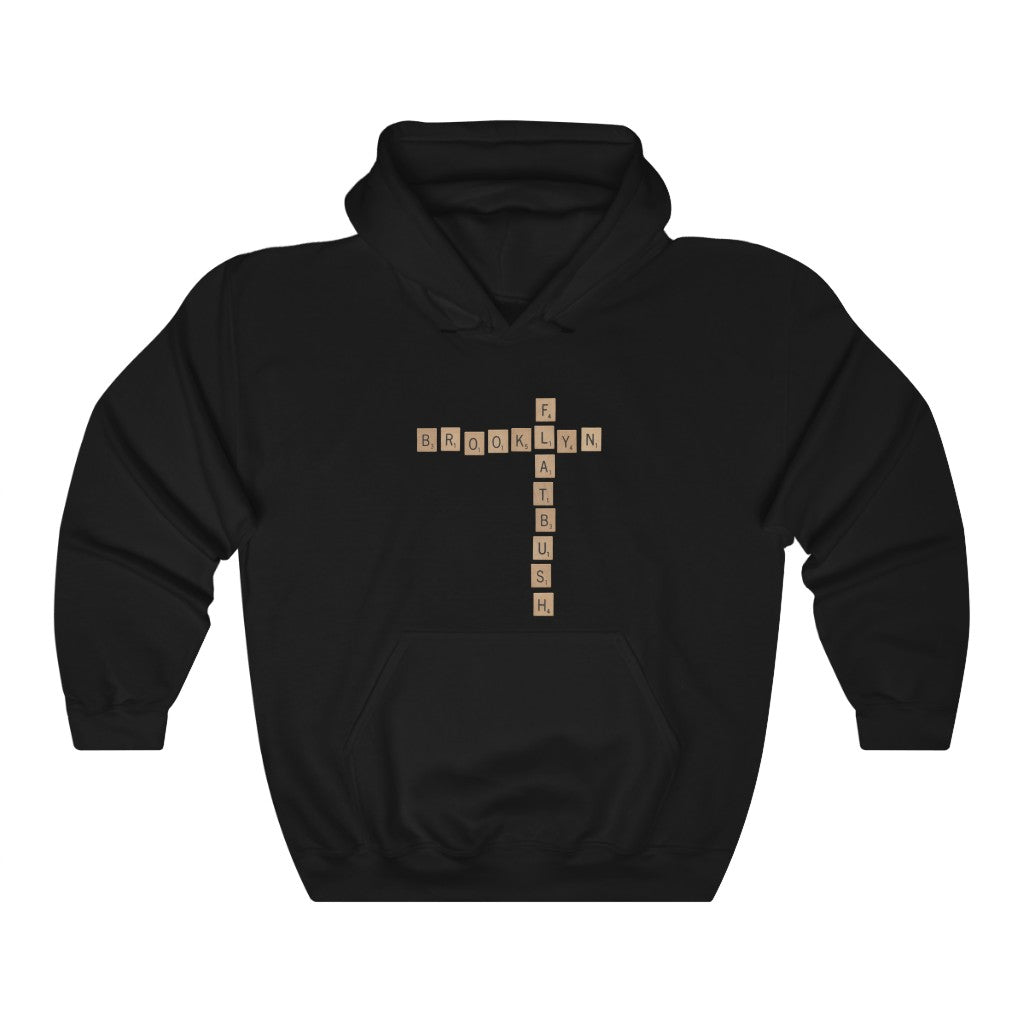 Brooklyn - Flatbush - Word Rules Unisex Heavy Blend™ Hooded Sweatshirt