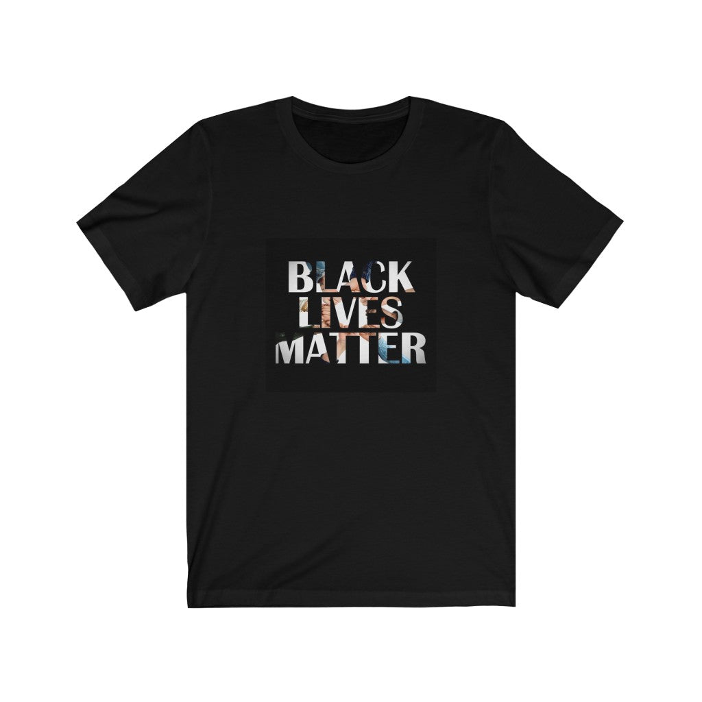 Black Lives Matter ( United We Stand) Unisex Jersey Short Sleeve Tee