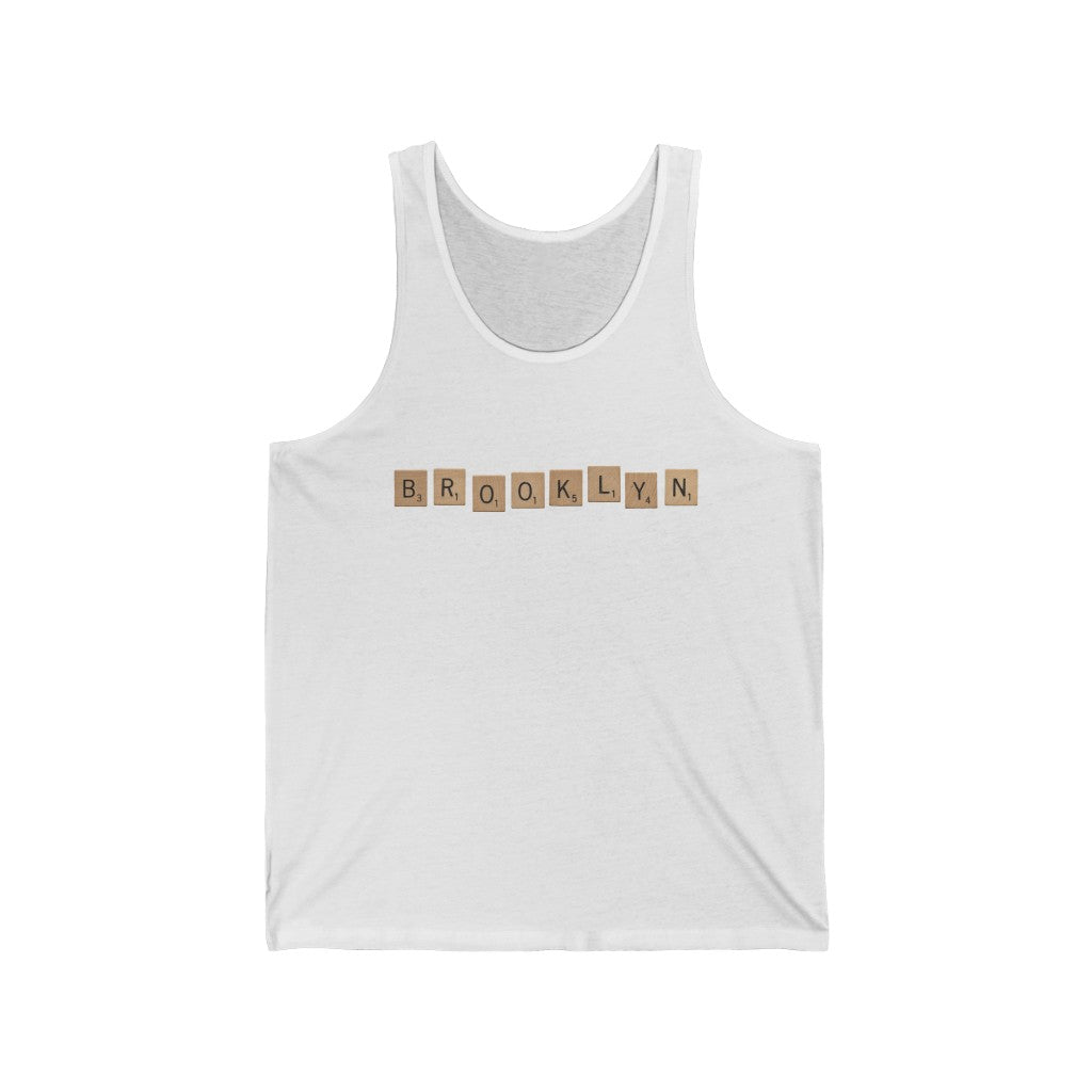 Brooklyn word rules tiles Tank - BeeCause item