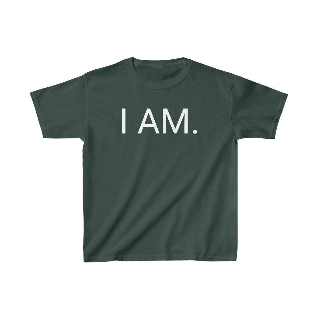 I AM . - Heavy cotton Kids Tee