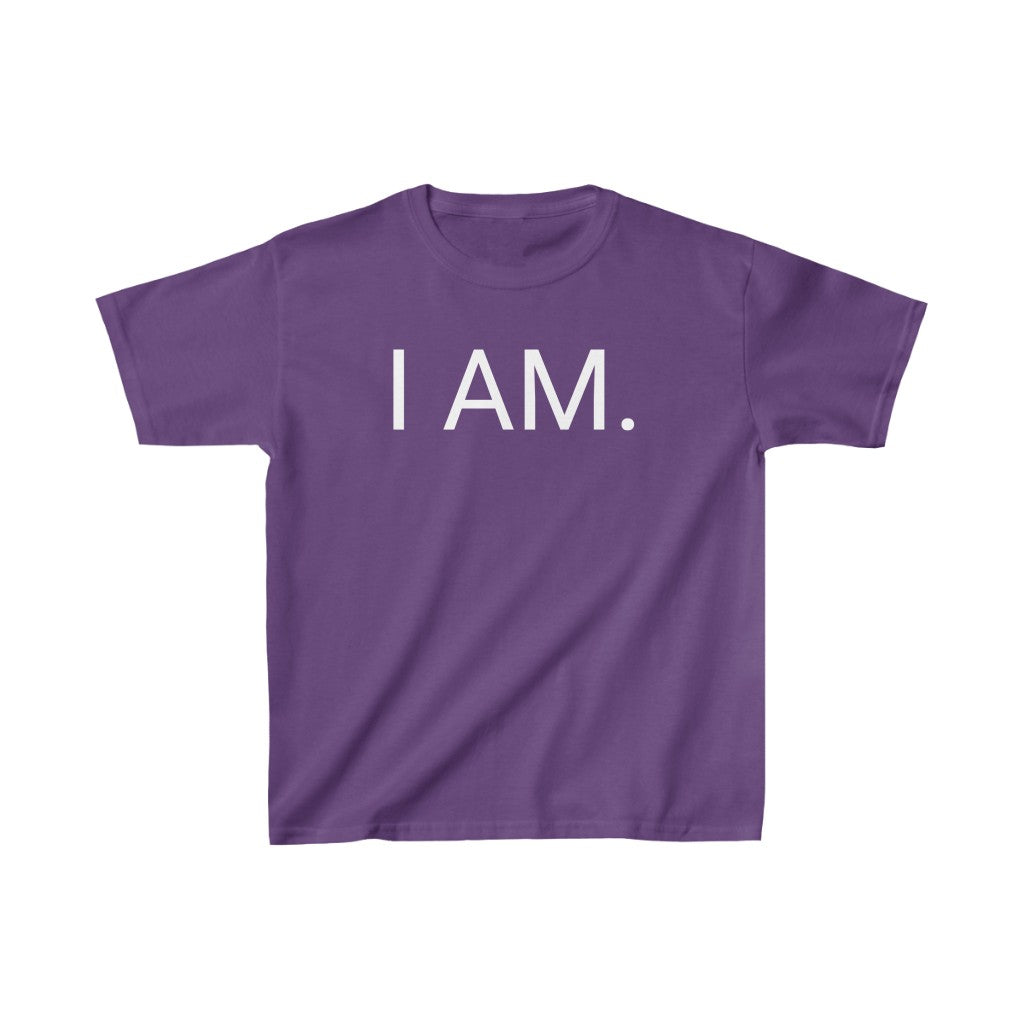 I AM . - Heavy cotton Kids Tee