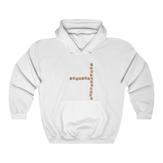 Brooklyn - BRWNSVLLE - Word Rules Unisex Heavy Blend™ Hooded Sweatshirt